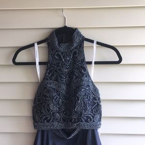 Sherri Hill Two Piece Homecoming Dress